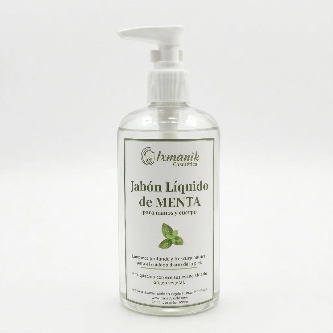 Jabón Líquido de Menta 300ml