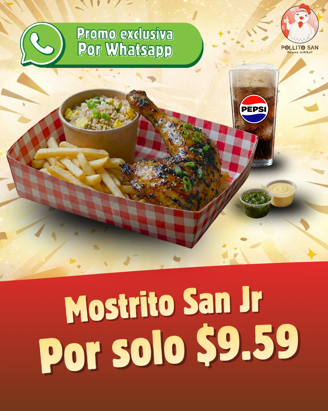 Combo Mostrito San Jr