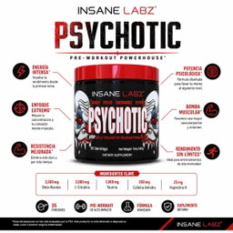Psychotic tapa roja Insane Labz