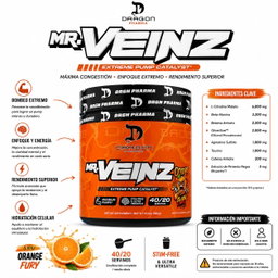 Mr. Veinz Pump Intensifier Dragon Pharma