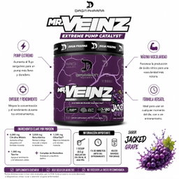 Mr. Veinz Pump Intensifier Dragon Pharma