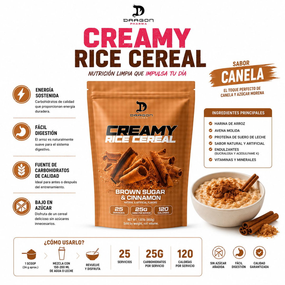 Creamy Rice Cereal Dragon Pharma 