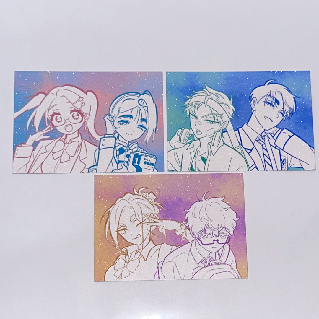 Alien Stage “Benefit Polaroid” - high school series