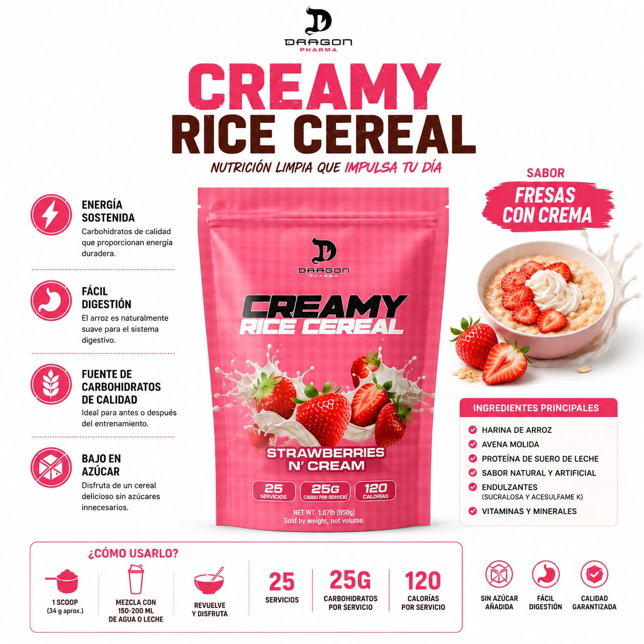 Creamy Rice Cereal Dragon Pharma _4