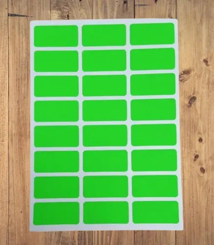 Sticker de puntos de colores. _9