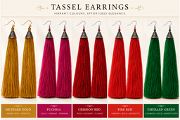 Long Tassel Earrings