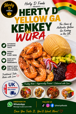Signature Yellow Ga kenkey