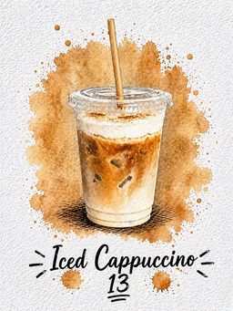 Cappuccino (Iced)