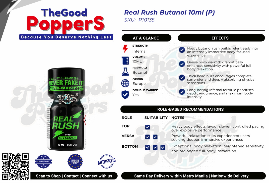 Real Rush Butanol 10ml (P)