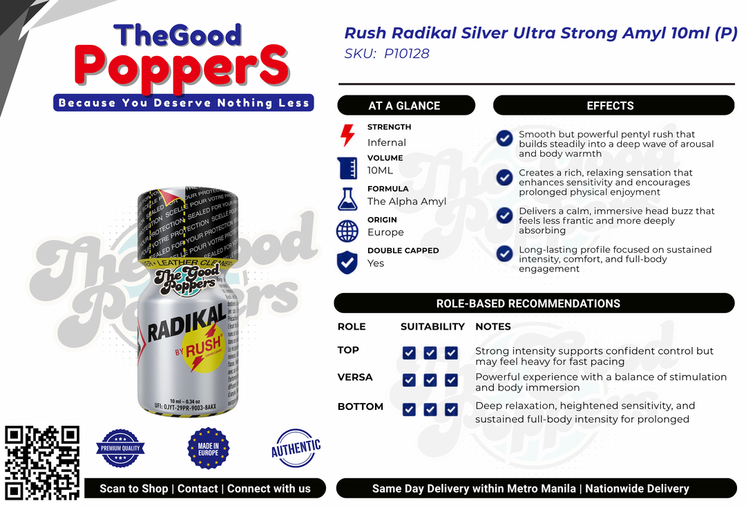 Rush Radikal Ultra Strong Amyl Silver 10ml (P)