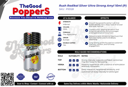 Rush Radikal Ultra Strong Amyl Silver 10ml (P)