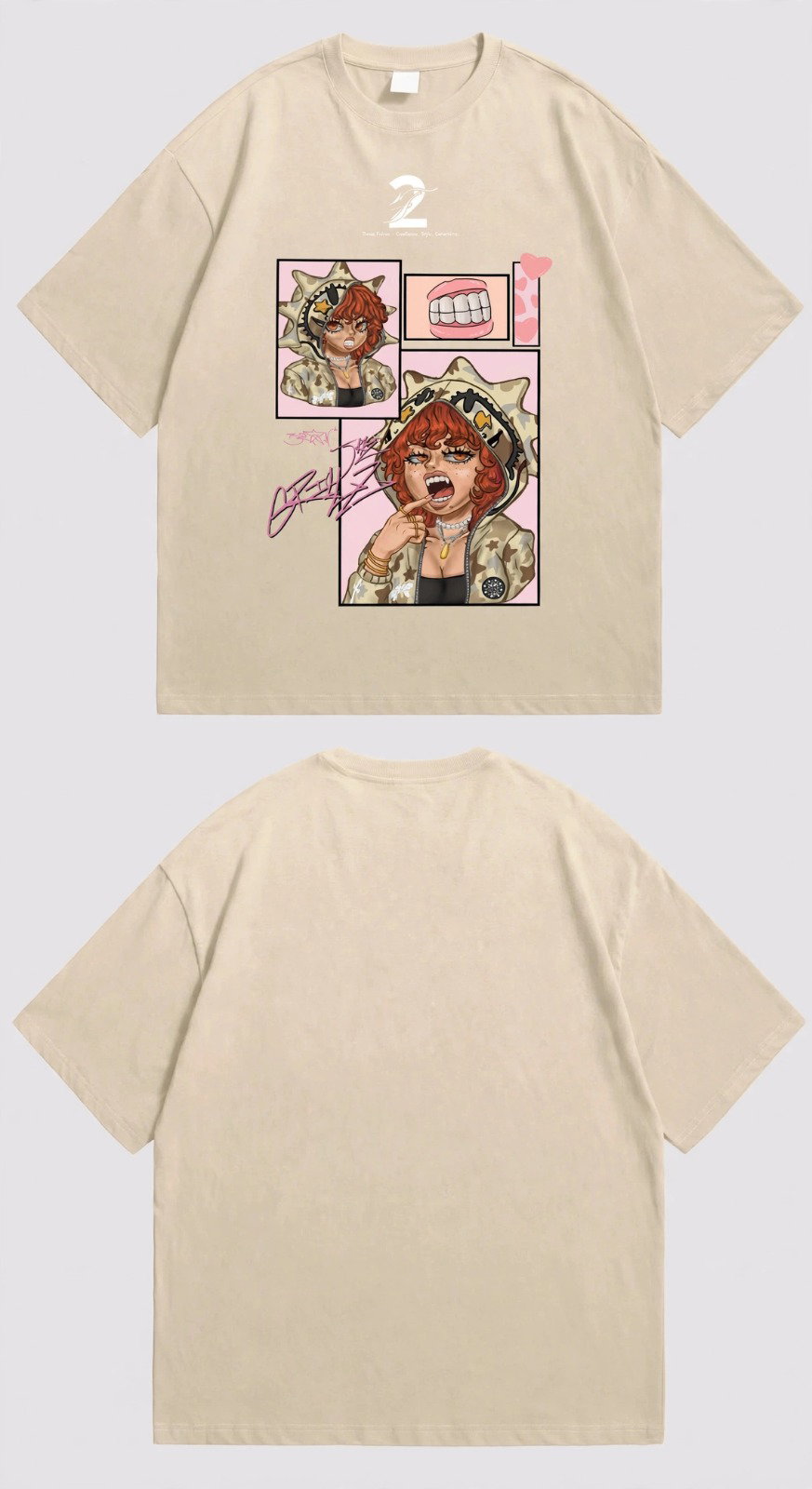 T-shirt "Aura🌸" 2F_1