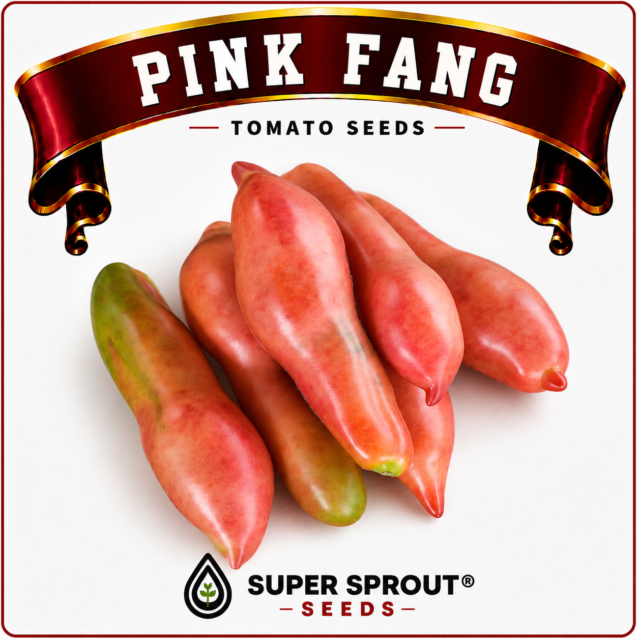 🍅TOMATO PINK FANG🍅 x 10+ organic seeds