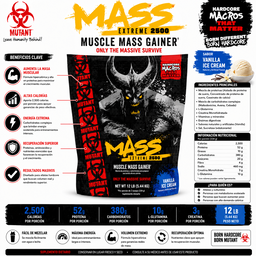 Mutant Mass Extreme 2500 (12 lb)
