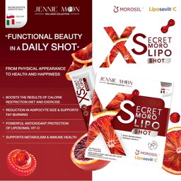 Jennie Moon - X Secret Moro Lipo Shot Weight Management (28g x 14 Sachets) | Wholesale Supplement Singapore