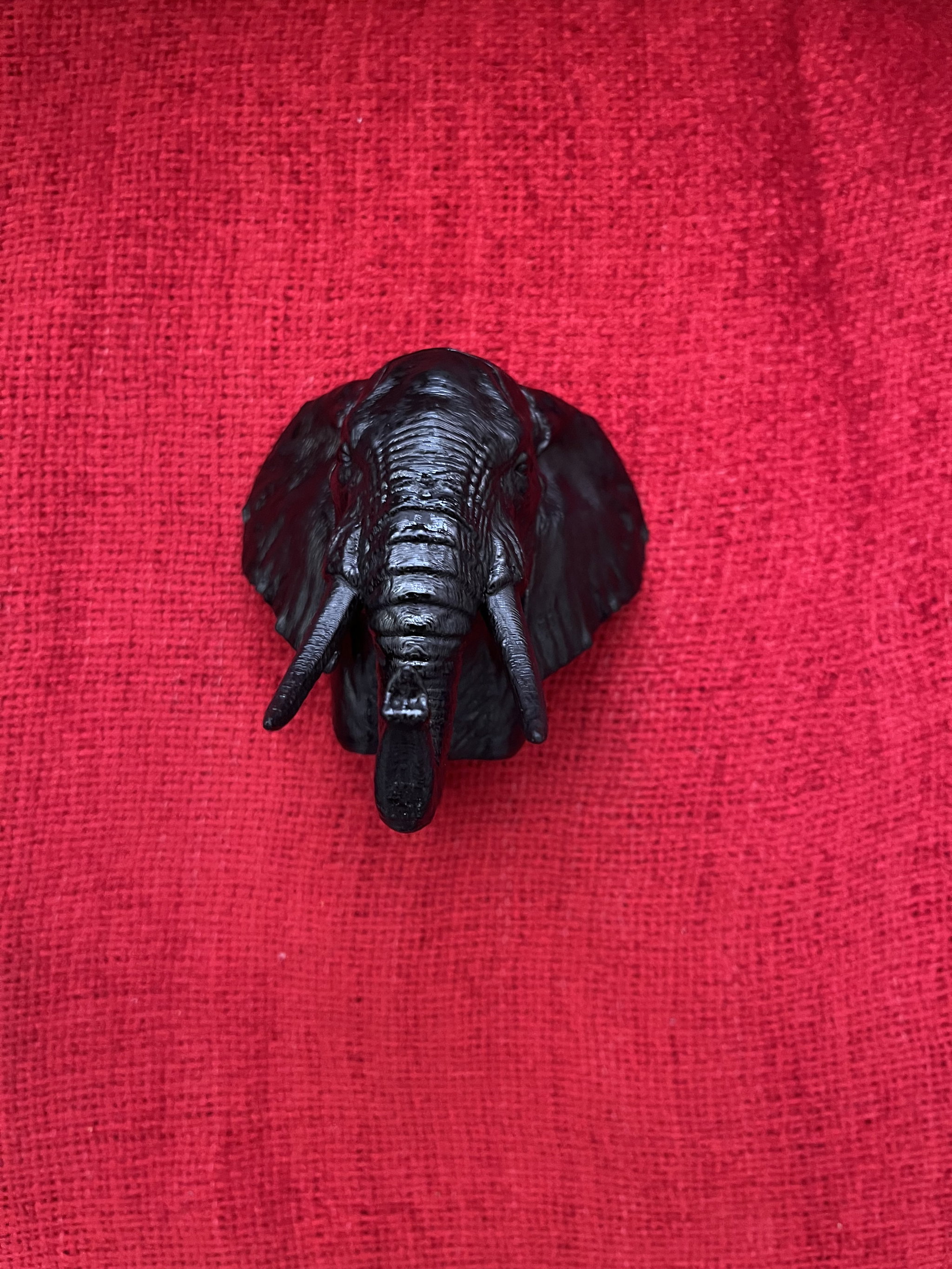 Elephant Bust Wall Hook _1