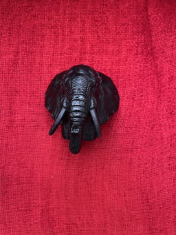 Elephant Bust Wall Hook 