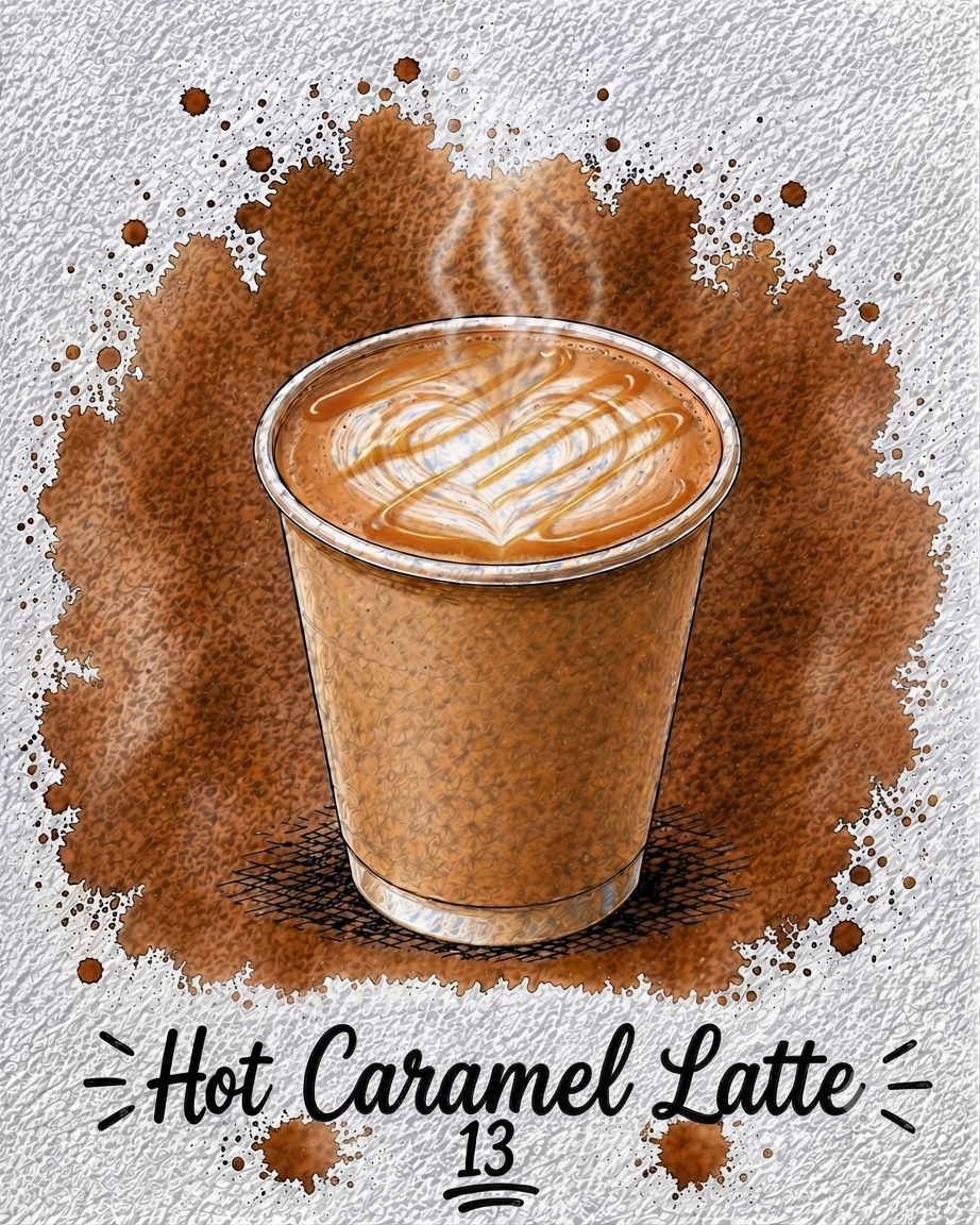 Caramel Latte (Hot)