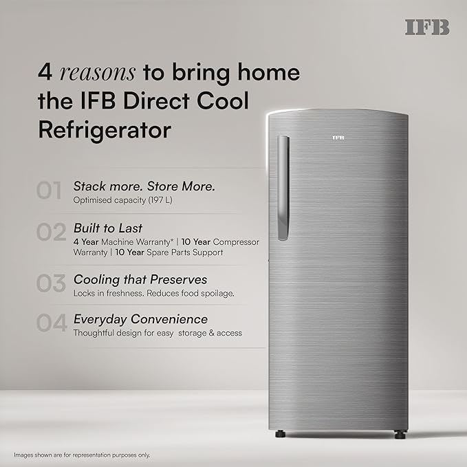 IFB 197L 5 Star Advanced Inverter Direct-Cool | Single Door Refrigerator_2