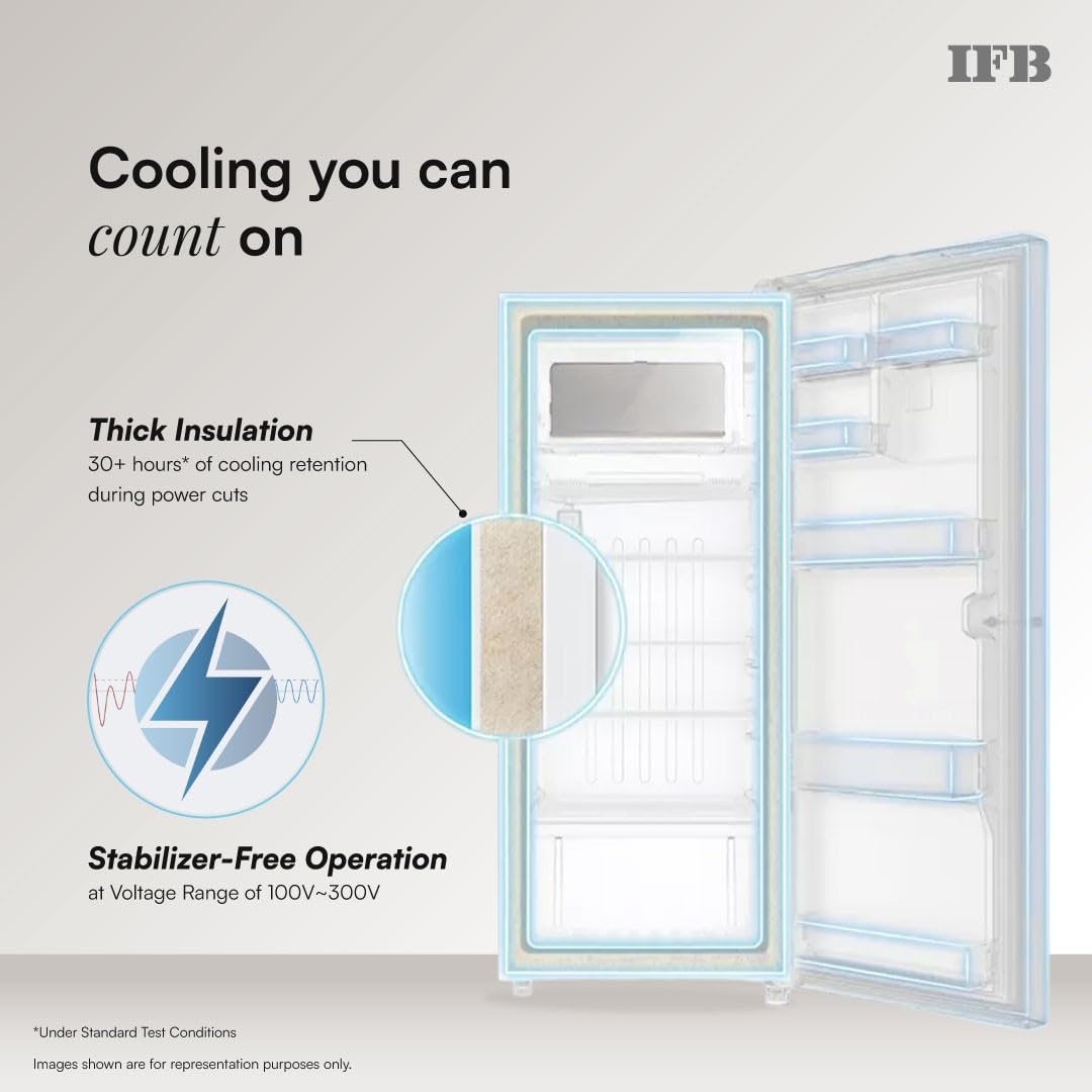 IFB 197L 5 Star Advanced Inverter Direct-Cool | Single Door Refrigerator_6