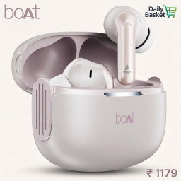 boAt Airdopes 219, 4Mics ENx, 40H Battery