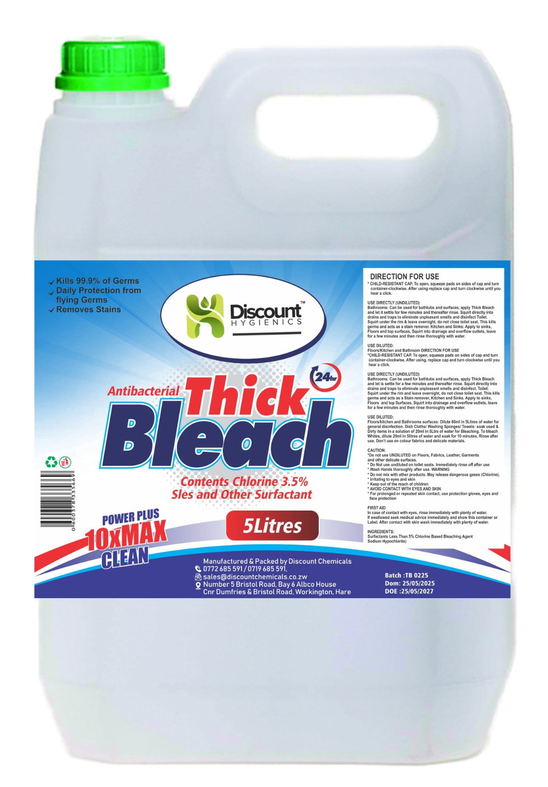 Thick bleach