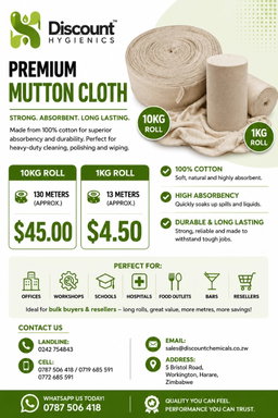 Mutton cloth 10kg roll