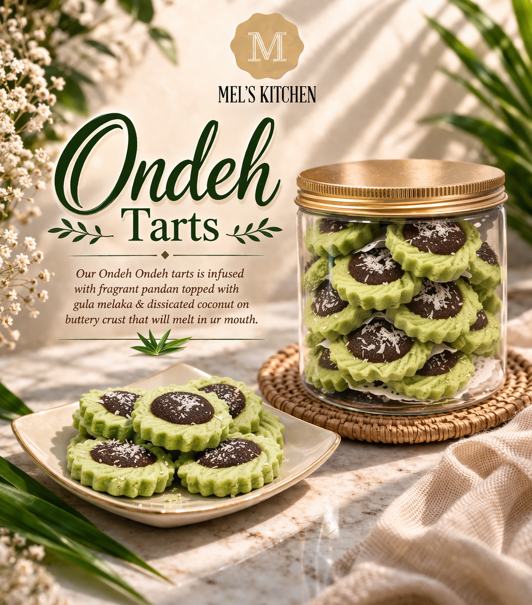 Ondeh Tarts