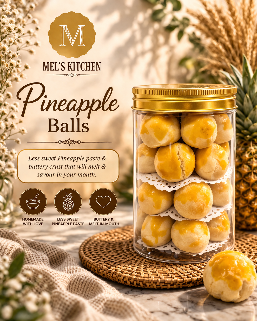 Pineapple Balls