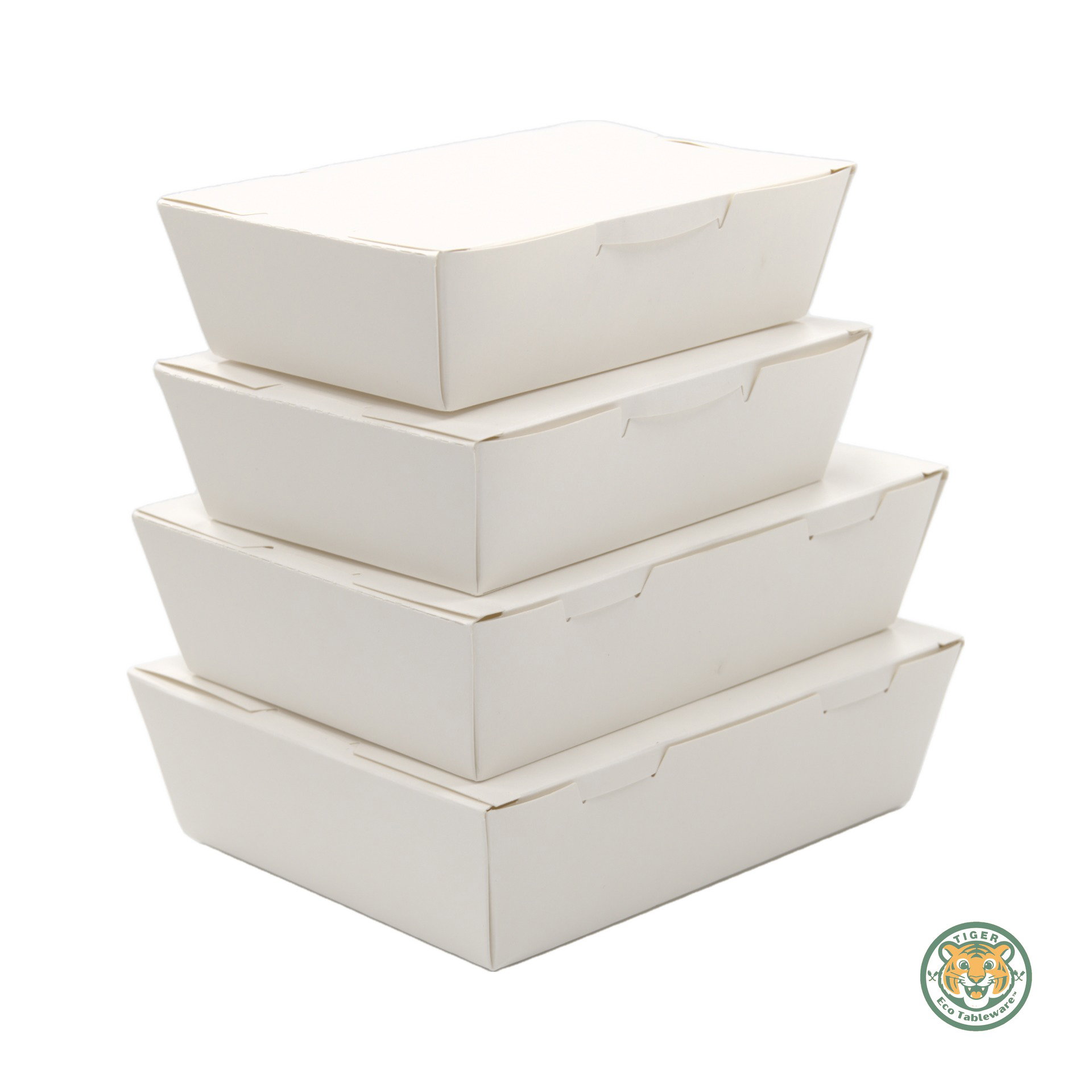Paper Lunch Box / Small / White (RM0.1950/pc)_2