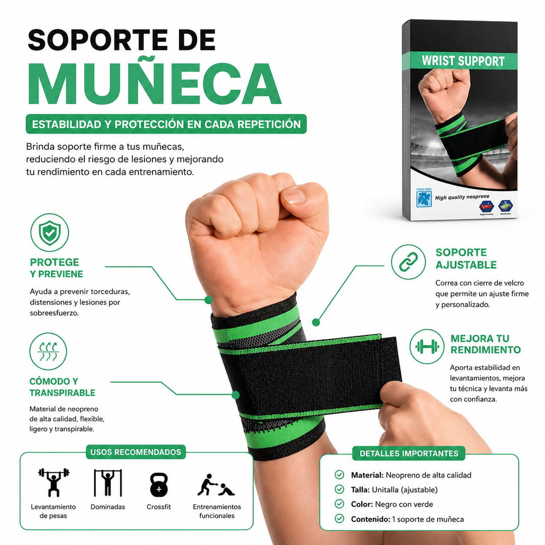 Soporte de Muñeca 