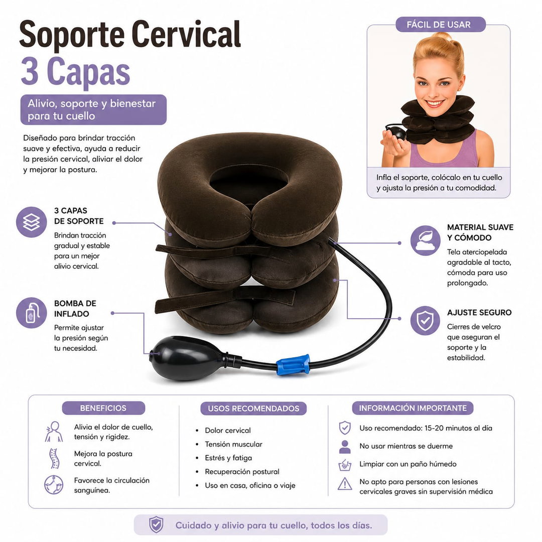 Soporte Cervical 3 Capas