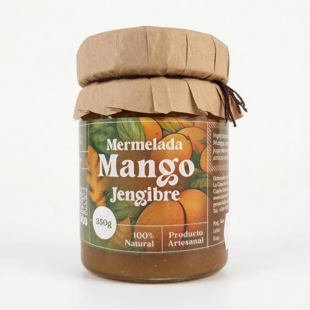 Mermelada de Mango con Cítrico y Jengibre (350 g)