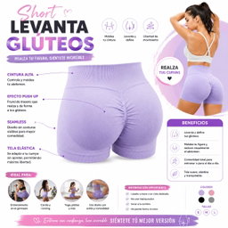 Short Levanta Glúteos consulte tallas