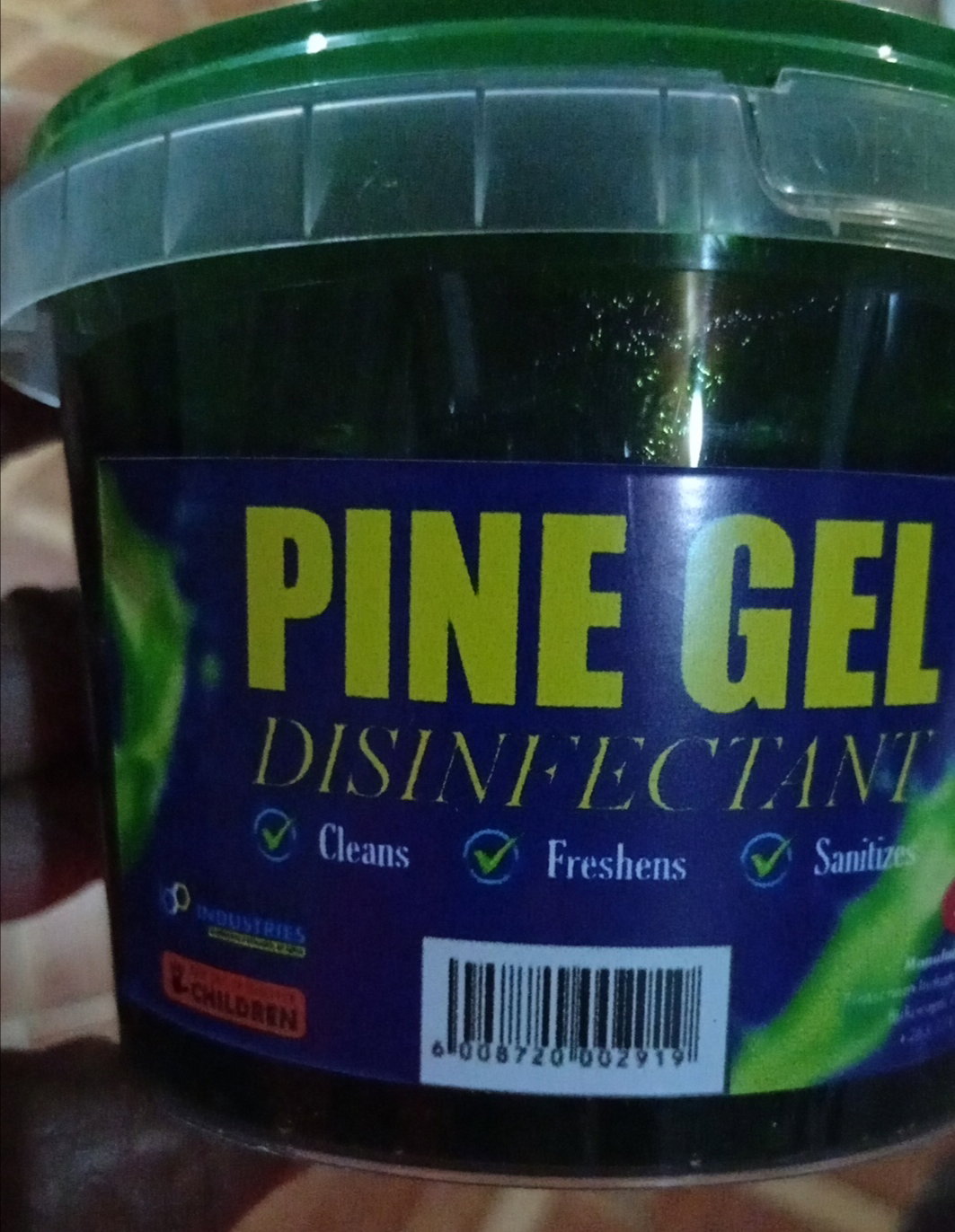 Pine gel