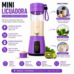 Mini Licuadora Portátil