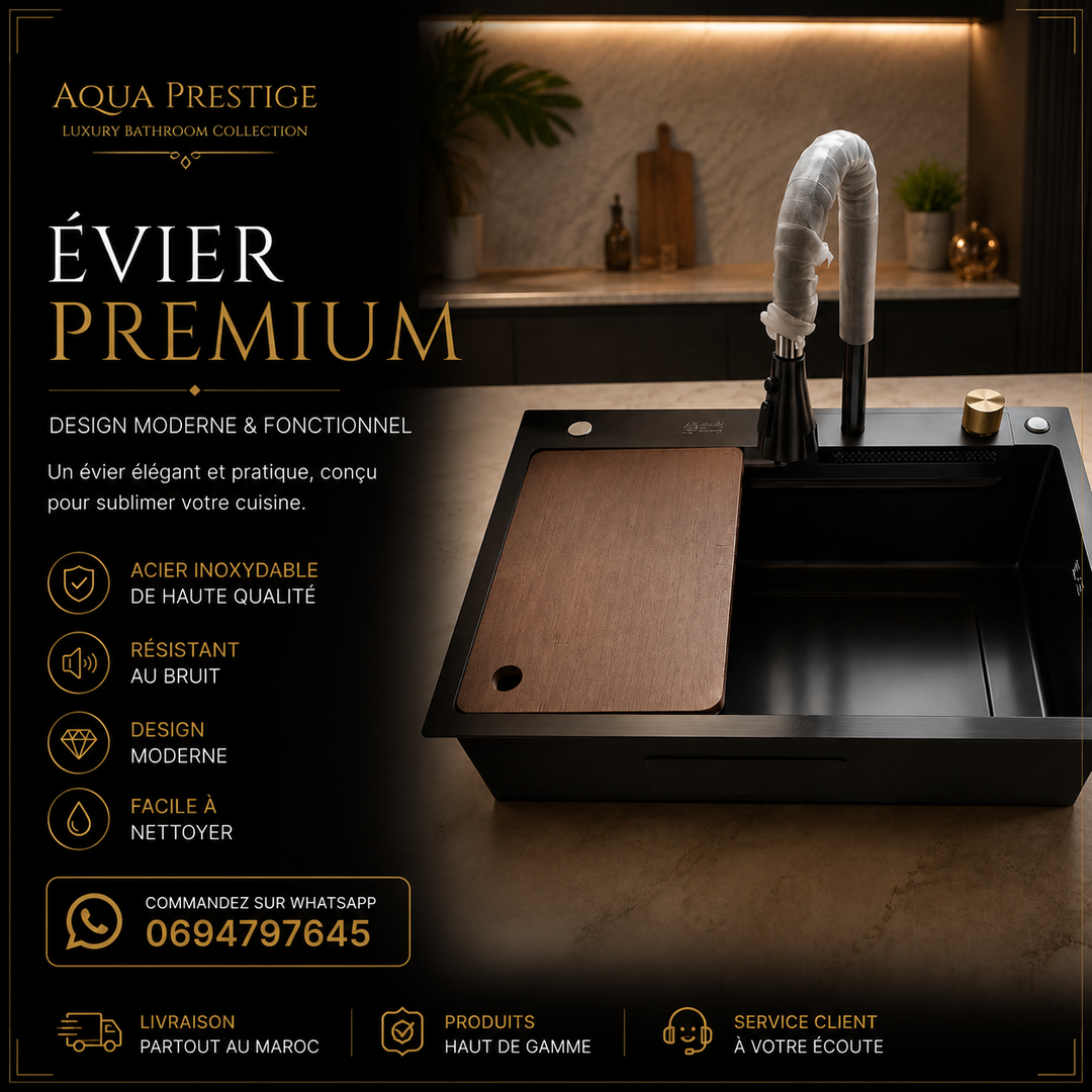 Évier piano premium High quality 🌟