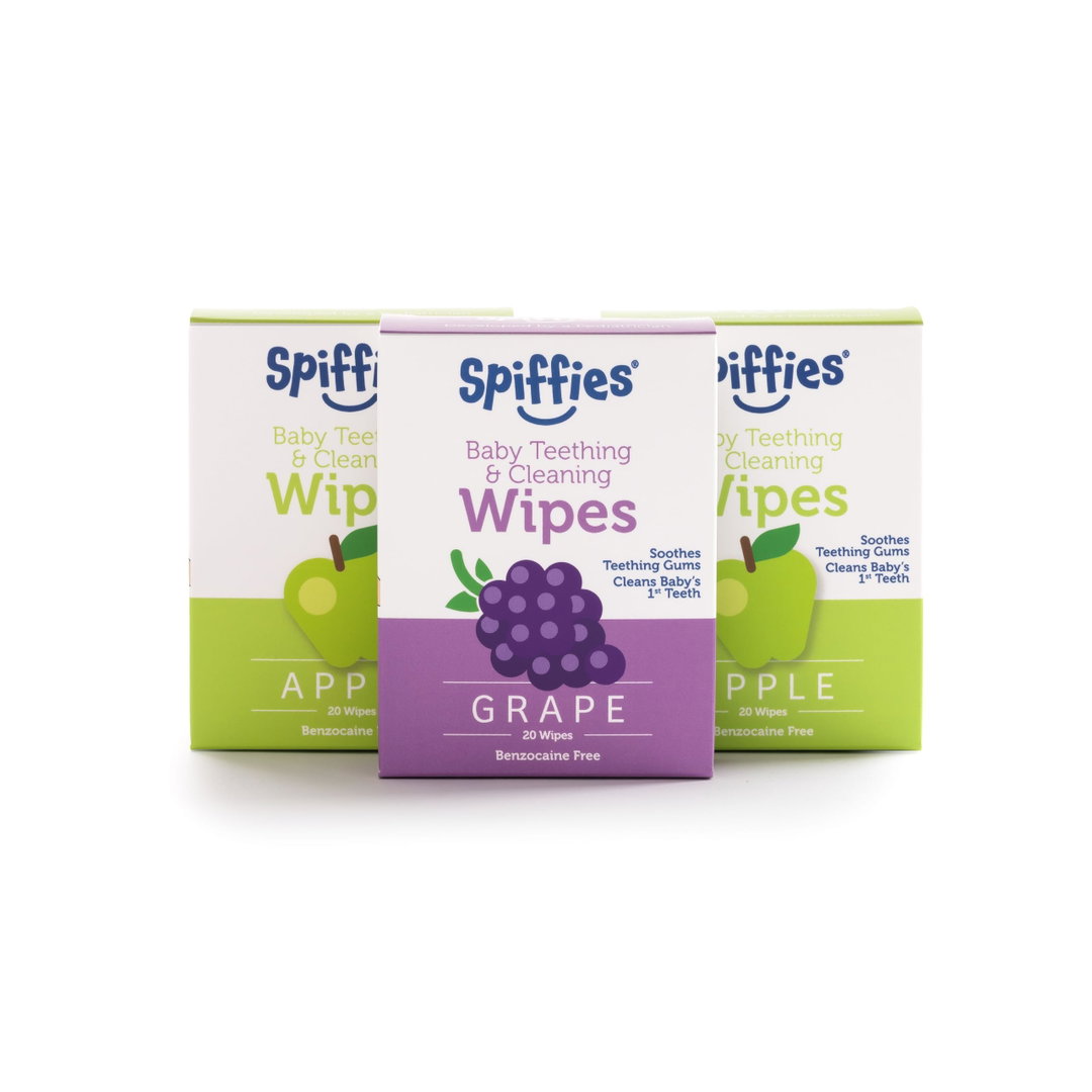 SPIFFIES Toallitas para dientes y encias de bebés