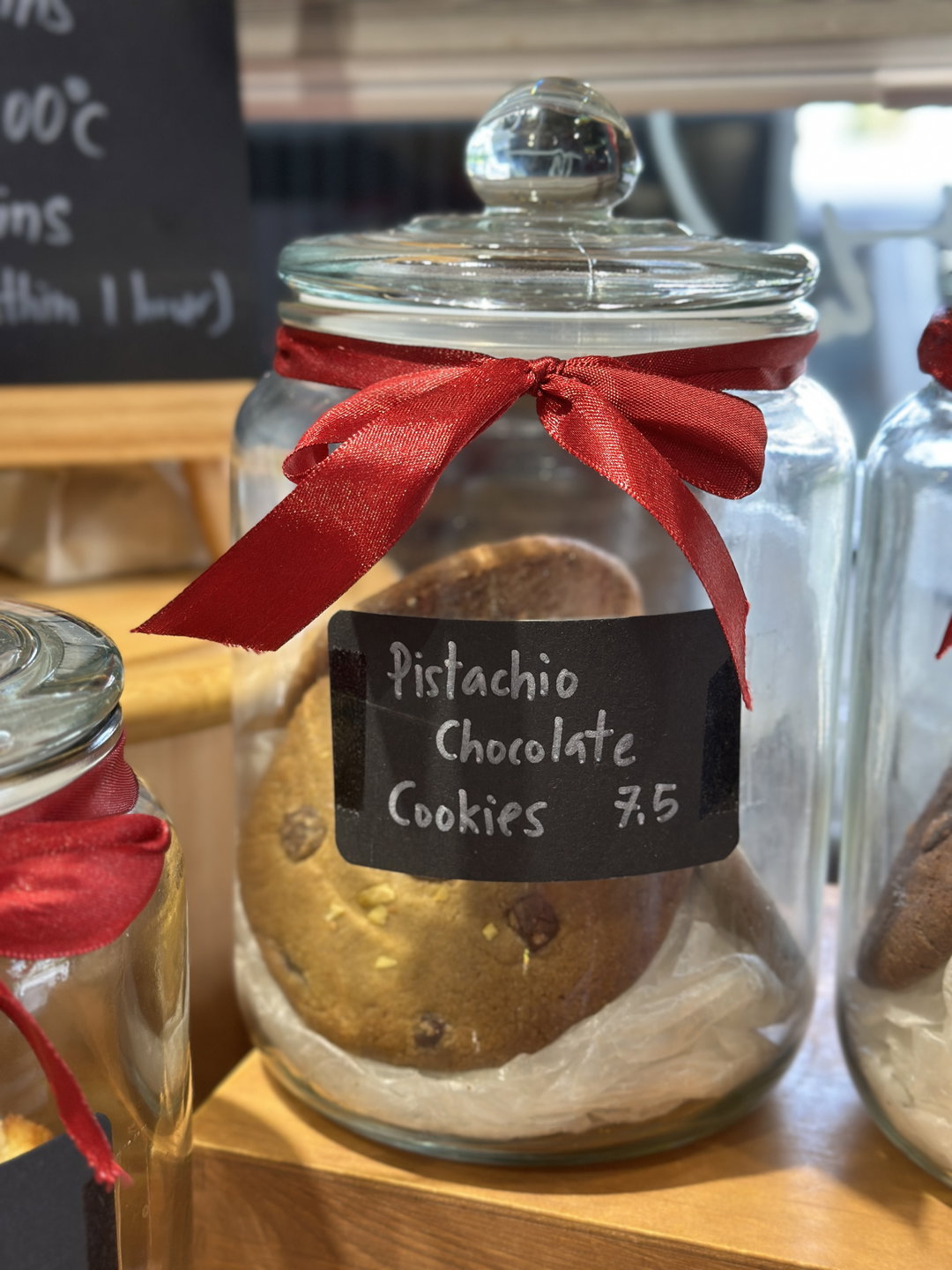 Pistachio Chocolate Cookies