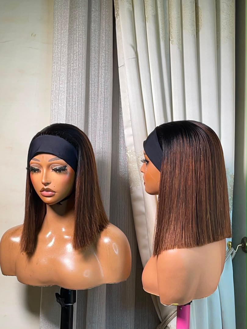 Human har band wig,10"_1