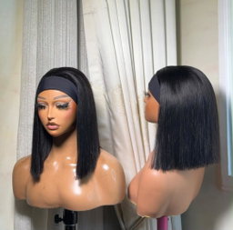 Human har band wig,10"
