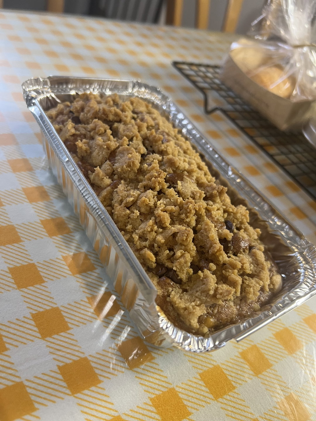 Coffee crumble Banana bread