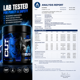 BAAM!! CUT 100C Max Shred – NO STIM Fat Burner (30 servings) | 0% Caffeine, Day & Night Use | Diet & Training Support