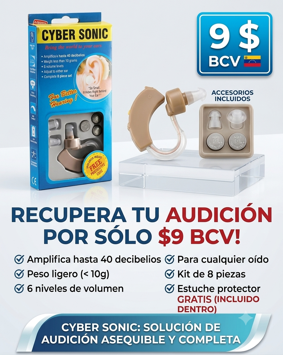 Amplificador auditivo 