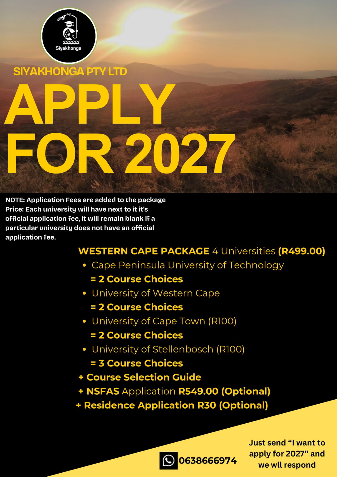 WESTERN CAPE PACKAGE