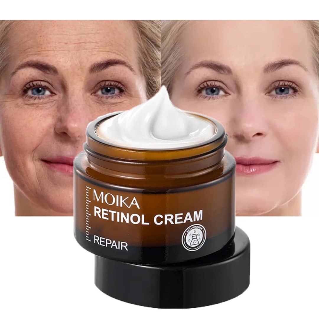 Crème de Nuit Hydratante au Rétinol Anti-Âge au Collagène pour le Visage et le Cou 30g_0