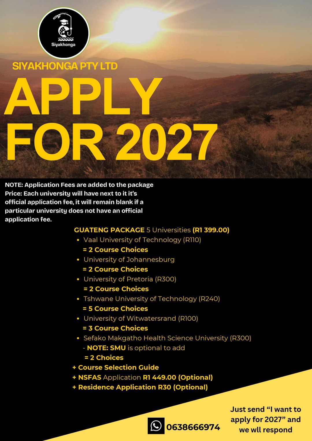 GAUTENG PACKAGE