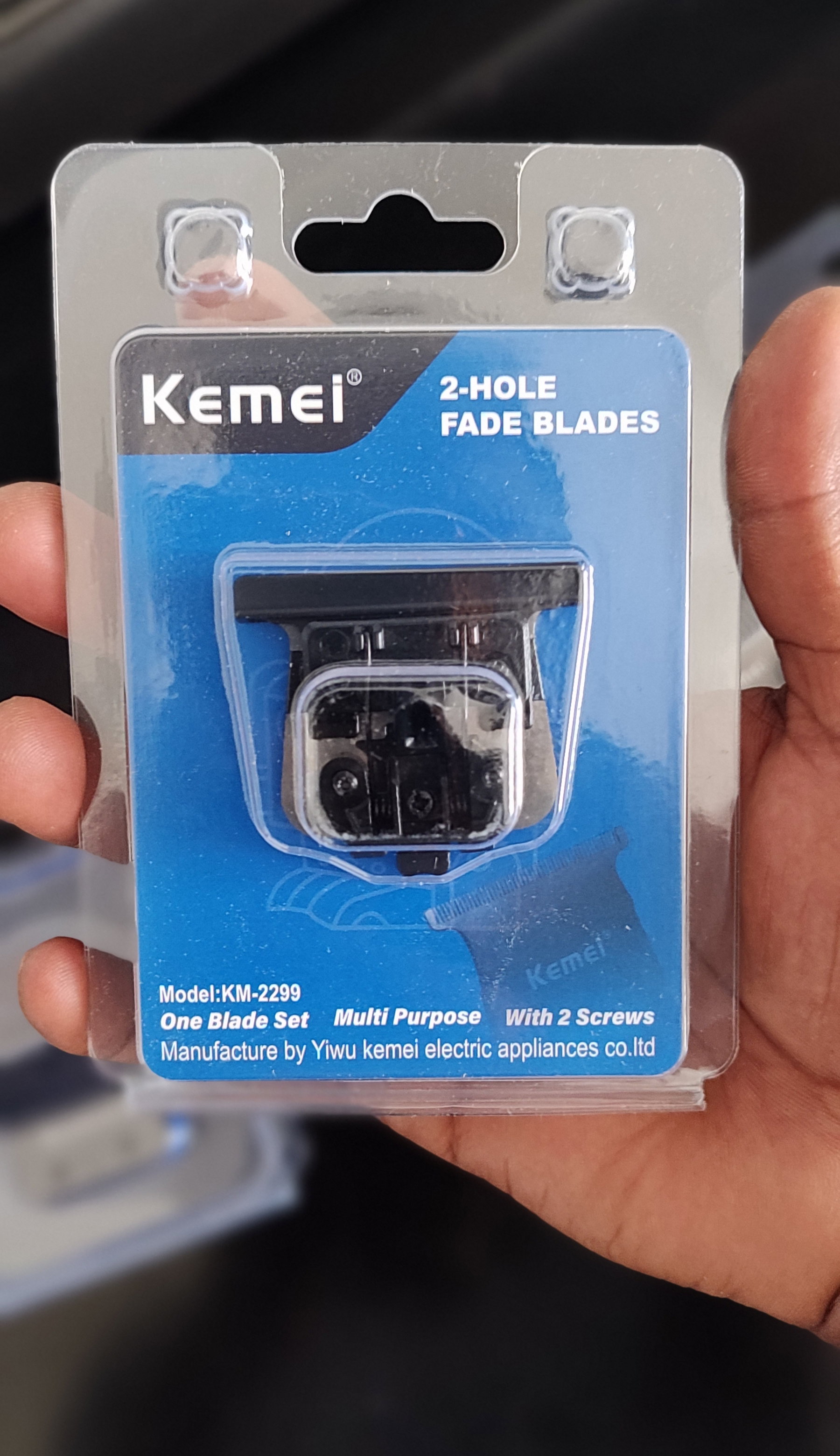 KEMEI 2299 replacement blades
