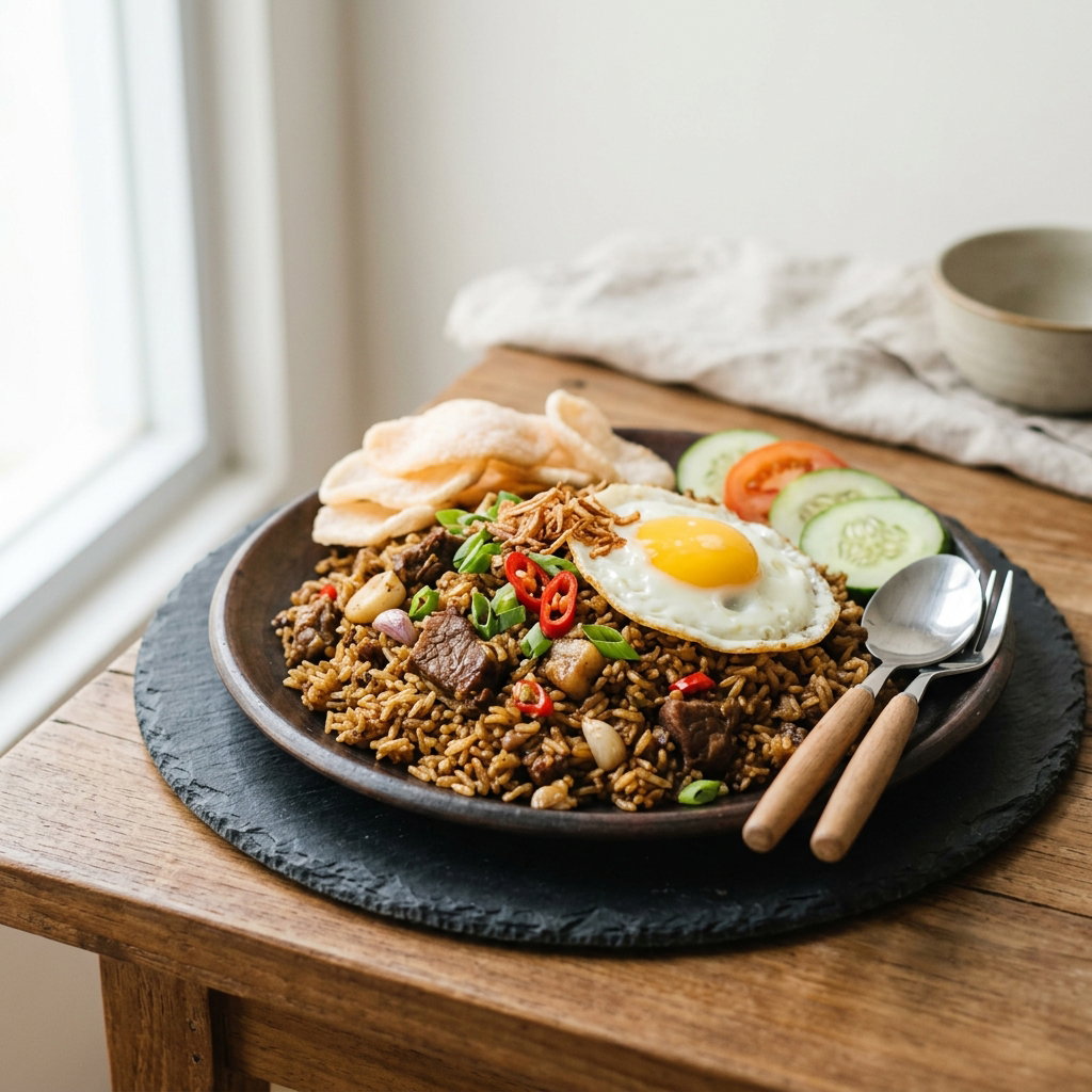 Nasi goreng kambing