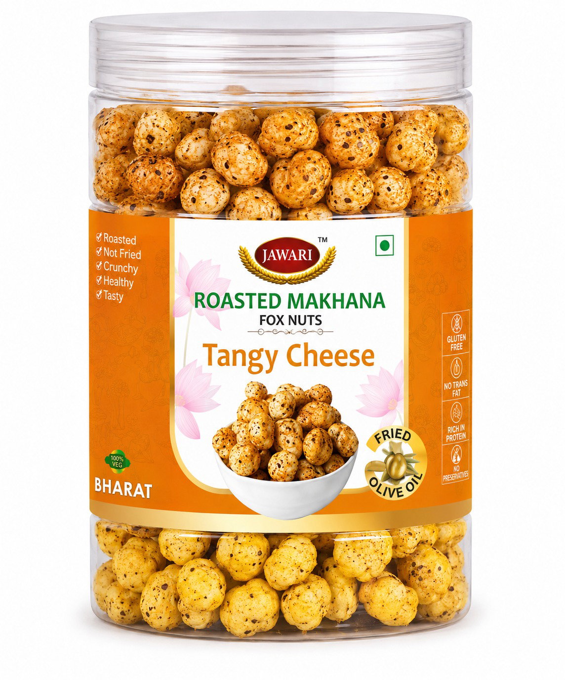 Makhana Tangy Cheese | Flavoured Fox Nuts